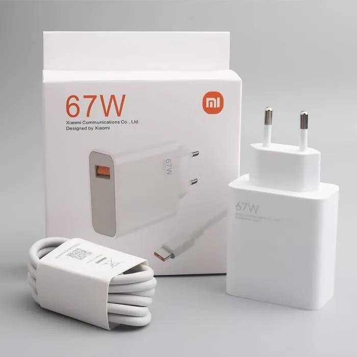 Chargeur 67w Xiaomi rapide